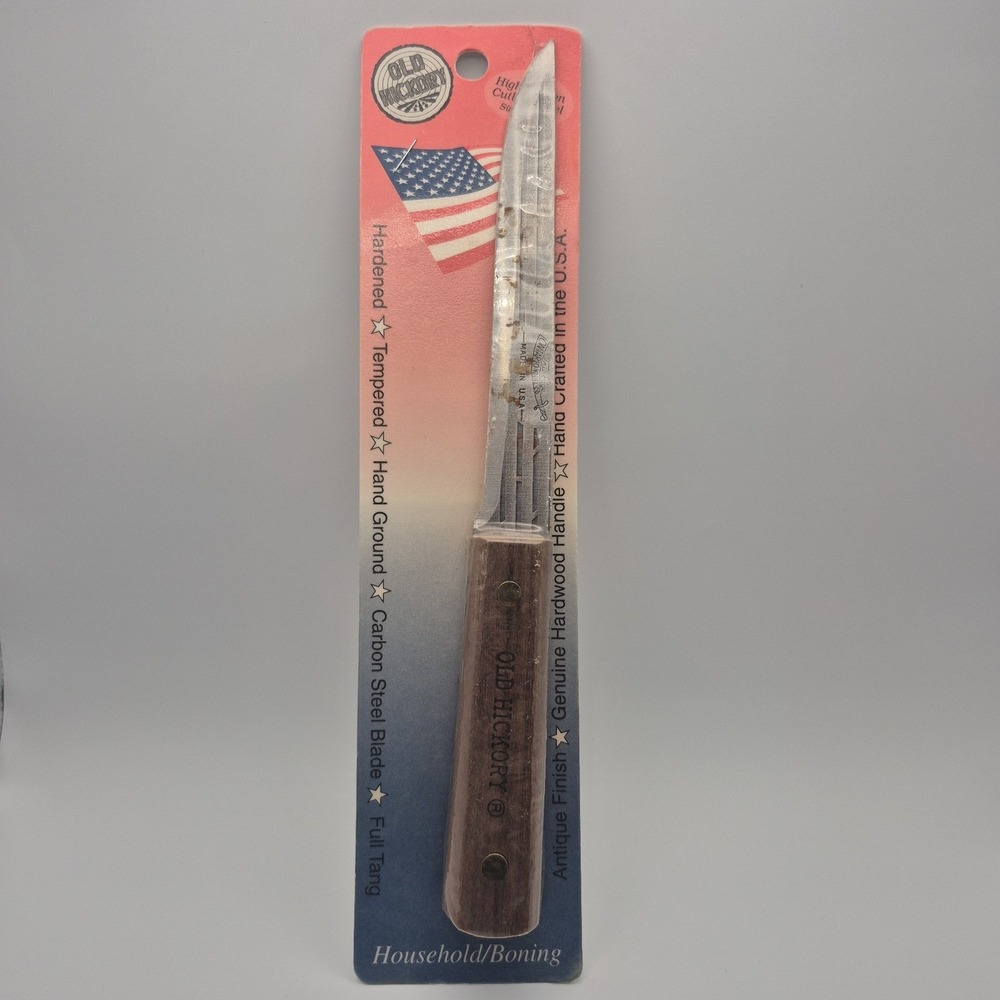 NOS Vinatage Old Hickory/ Ontario Household/ Boning 72-6 Carbon Steel Blade